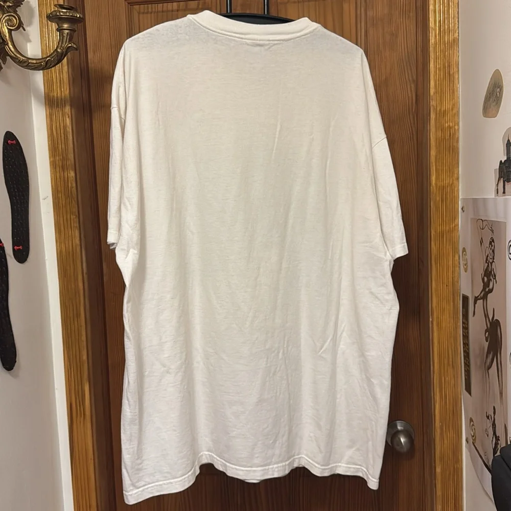 Vintage San Diego zoo white T shirt tee XXL 2XL 1996 Diana Dee Tyler Galapagos - Picture 4 of 7